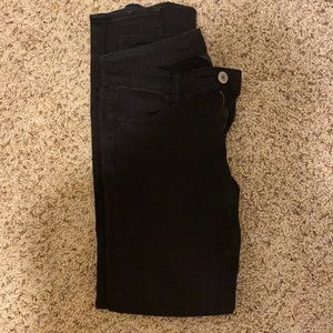 Size 0 American Eagle black jeggings